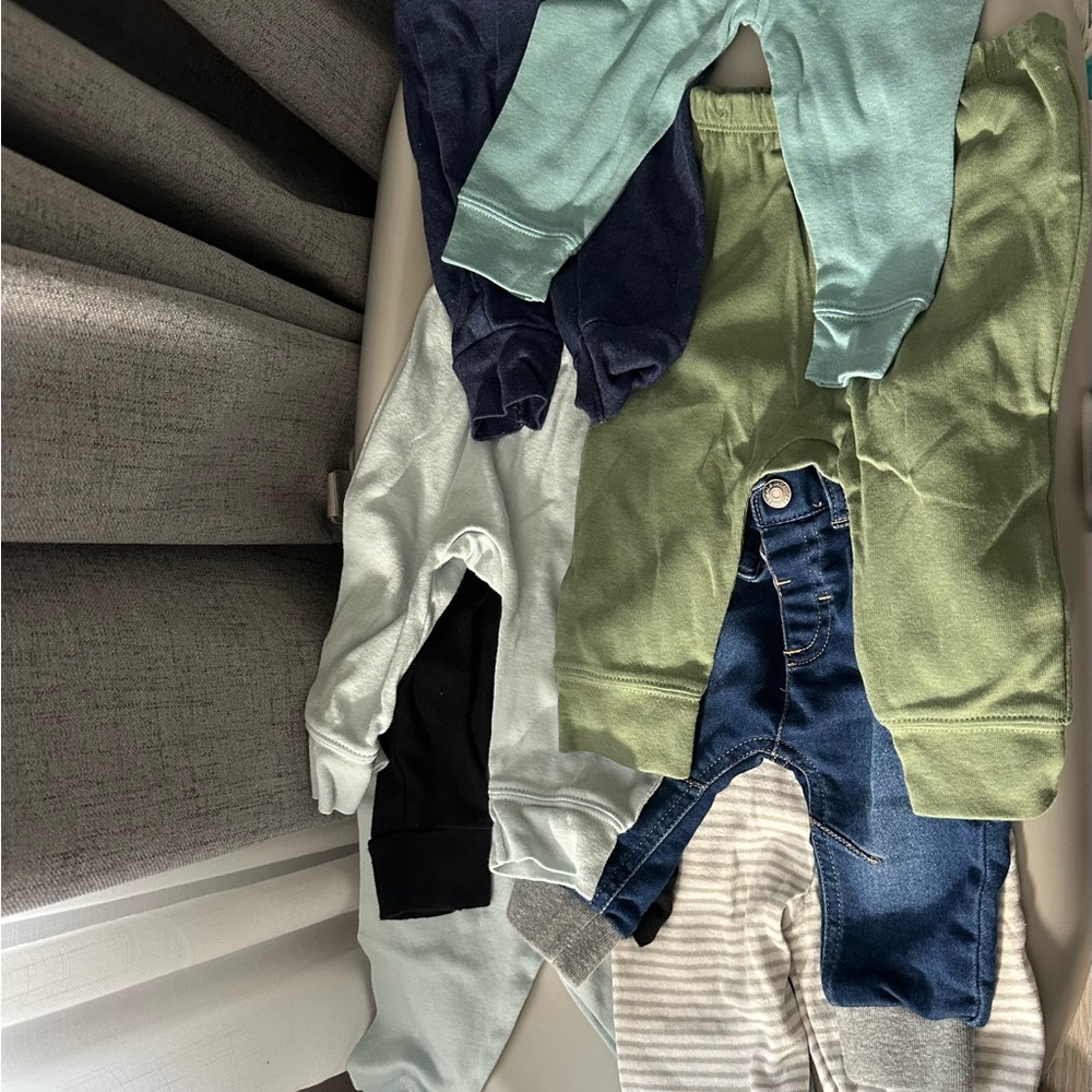 8 pairs-Assorted Baby Pants Set